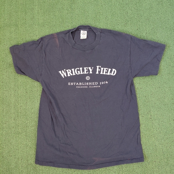 Delta Other - Chicago Cubs Wrigley Field MLB Baseball Navy Blue T Shirt Sz Medium